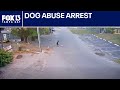 Dog abuse caught on camera leads to arrest