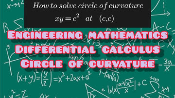 13.Differential calculus in tamil | Circle of curvature | Engineering needs