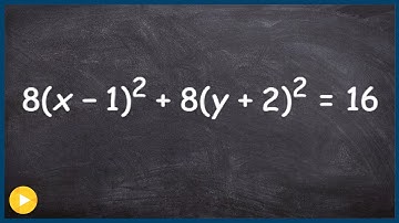 Find the center and radius of a circle in standard form