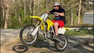 2006 RMZ450 Start 1st Gear and Idle