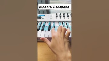 Thumbnail of Kaoma - Lambada - Easy Piano Tutorial #shorts #youtubeshorts #easy #piano