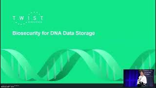 Protecting DNA Data Storage Biosecurity for an Abiological application