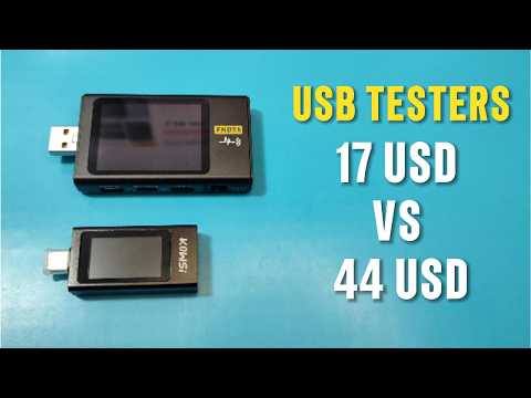 Testing Fnirsi FNB58 and Kowsi KWS-X1.Not Just Simple usb Testers
