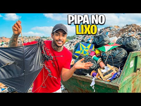 VASCULHEI E ENCONTREI PIPAS MISTERIOSAS NO LIXO* PEGUEI TUDO