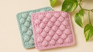 How to Crochet the Bobble Stitch | Easy Step-by-Step Tutorial for Beginners
