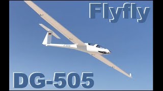 General Hobby - Flyfly - Dg-505 2.6M Composite Sailplane - Afternoon Flight