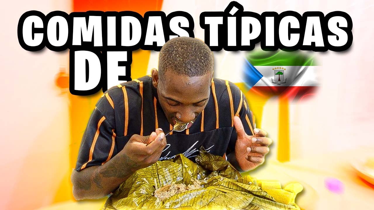 PROBANDO  comidas TÍPICAS de GUINEA ECUATORIAL 🇬🇶