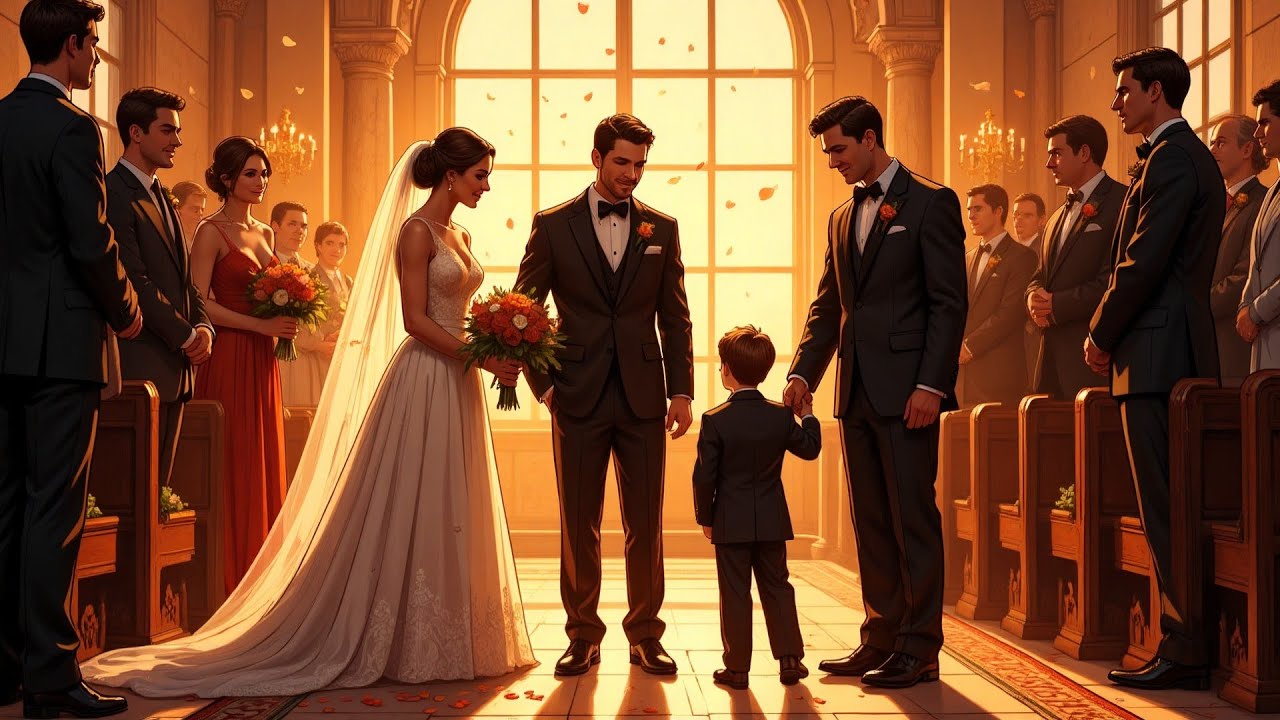 Durante la boda, su ex animó a su hijo a interponerse entre nosotros, pero inesperadamente me...