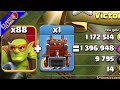 3 STARRING TH13s with Mass Sneaky Goblins! (Clash of Clans)