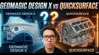 Geomagic Design X vs QuickSurface ⚙️ Which Reverse Engineering Tool Is Better in 2026? Geomagic Design X vs QuickSurface ⚙️ Which Reverse Engineering Tool Is Better in 2026?