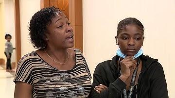 Mother of 7-year-old Jazmine Barnes reacts killer