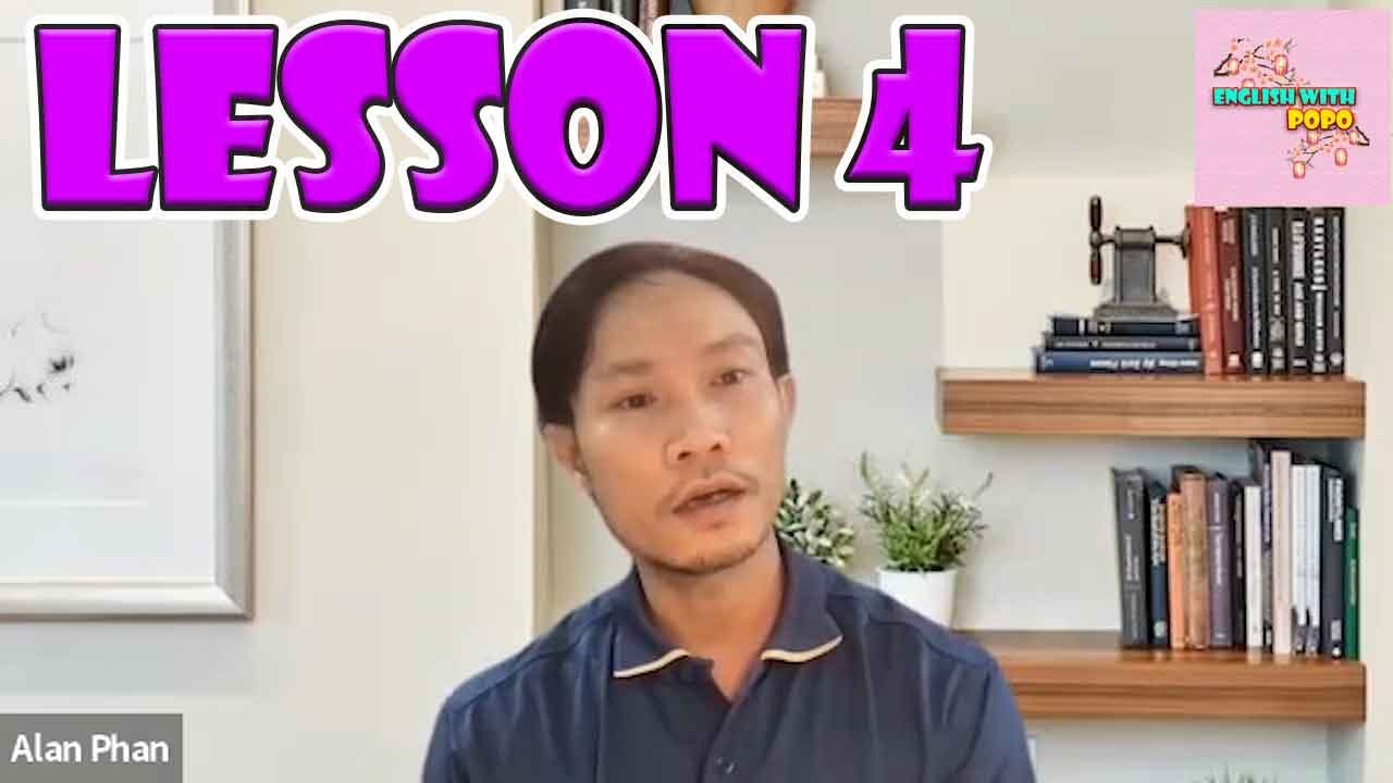 Lesson 4 English daily. speed learning - YouTube