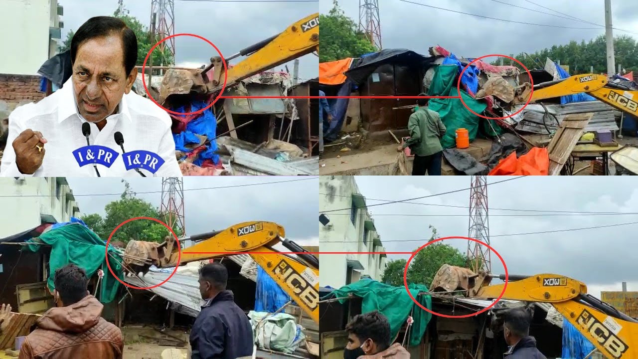 GHMC Continuing the Crackdown Encroachments  Footpaths in Hyderabad
