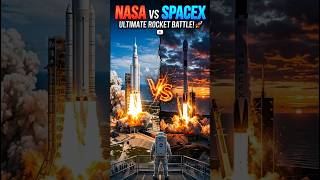 NASA vs SpaceX  Roket battel I OriginWave #facts #nasa #spacex #unitedstates #viralshorts