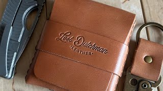 Unboxing - Lost Dutchman Leather Wallet Made in USA