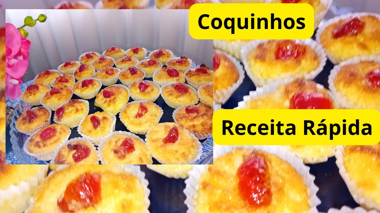 Coquinhos Receita  rápida e fácil