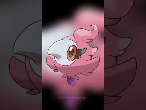 寶可夢圖鑑 #pokemon No.0682 粉香香シュシュプ Spritzee #0682  #寶可夢卡牌 #pokemongo #寶可夢 #shorts #神奇寶貝 #第六世代