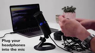 AT2020USB-X | Cardioid Condenser USB Microphone Setup