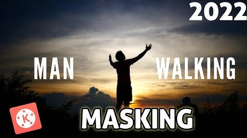 How to make Reveal Text As You Walk  | Masking | Kinemaster Tutorial | 🎬
