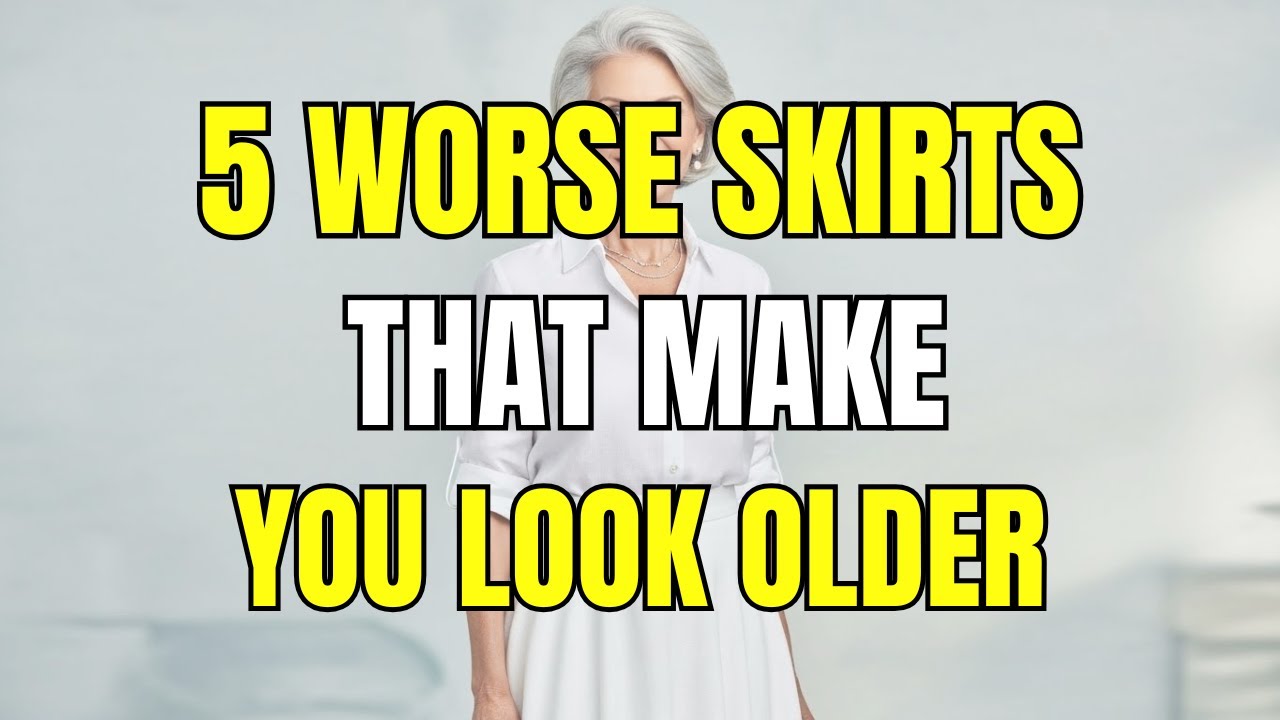 5 Skirts Women Over 60 Should Never Wear, Simple Styling Tips That Instantly Look Elegant