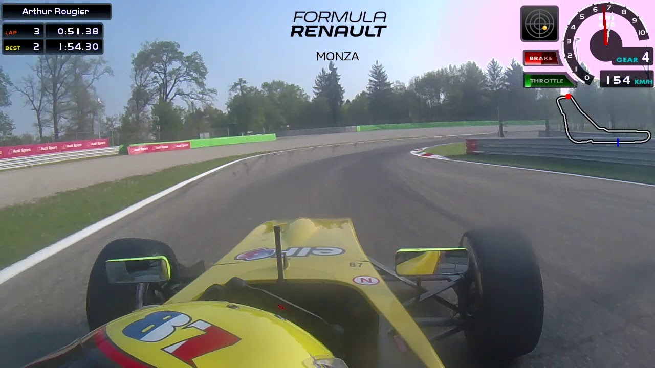 Monza | Arthur Rougier - Formula Renault 2.0 | Onboard
