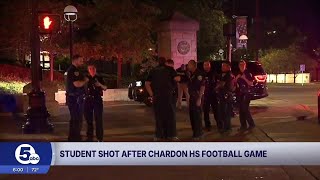 Cardinal Mooney student shot and injured after Chardon High game in Youngstown