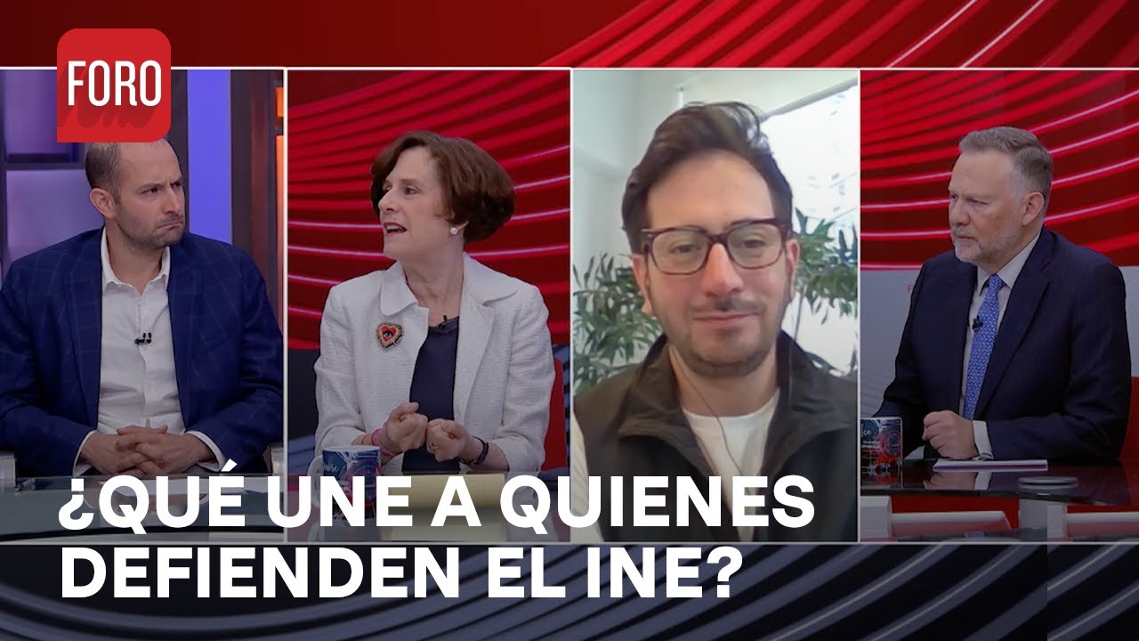 Marcha en defensa del INE, ¿cuál es el objetivo común de los asistentes? - Es la Hora de Opinar