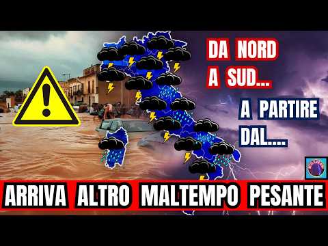 Video METEO ITALIA! OTTOBRE CAMBIA TUTTO CON MALTEMPO PESANTE E CROLLO TERMICO!