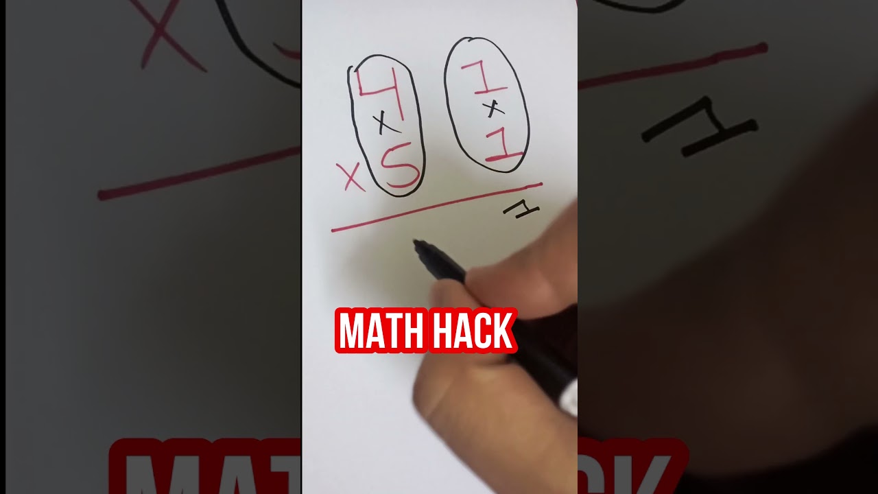Math Hack #shorts