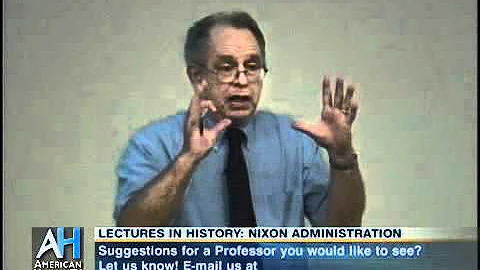 Lectures in History: Ed Kallina on Richard Nixon