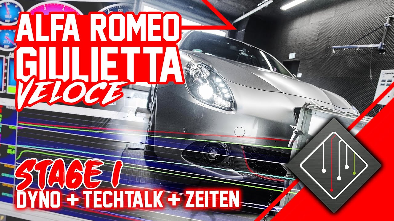 Alfa Romeo Giulietta 940 1.8 TBi | Stage 1 | Tuning - Dyno - Tech Talk - 100-200 km/h | mcchip-dkr