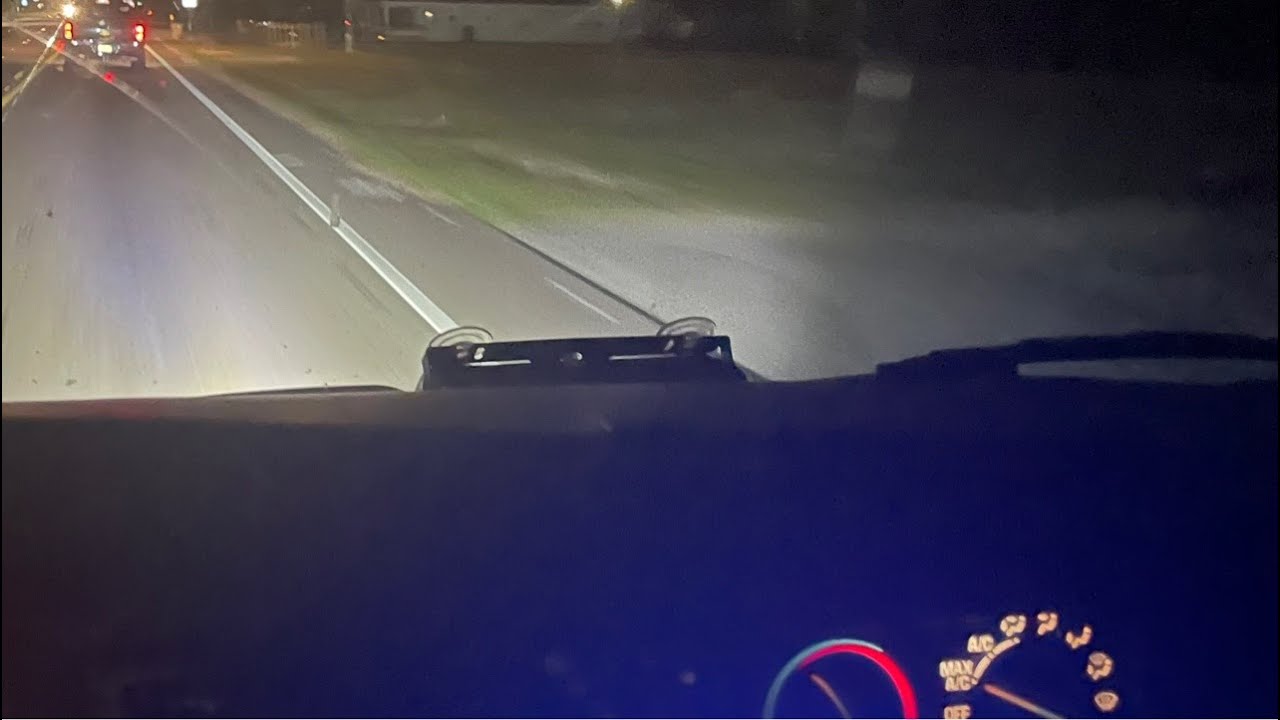 2:30am Camper Van Still Running Strong Running Into Bad Weather Though