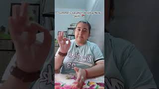 Summer's vacation develop New Skills 📚 #student #school #viralvideo #creativeteaching