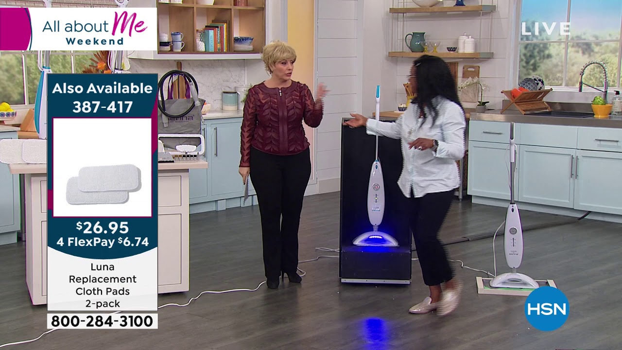 Sienna Luna Plus 2in1 Micro Pulse SteamCleaning System YouTube