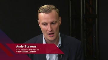 Andy Stevens | SVP, Research & Insights | Clear Channel Outdoor