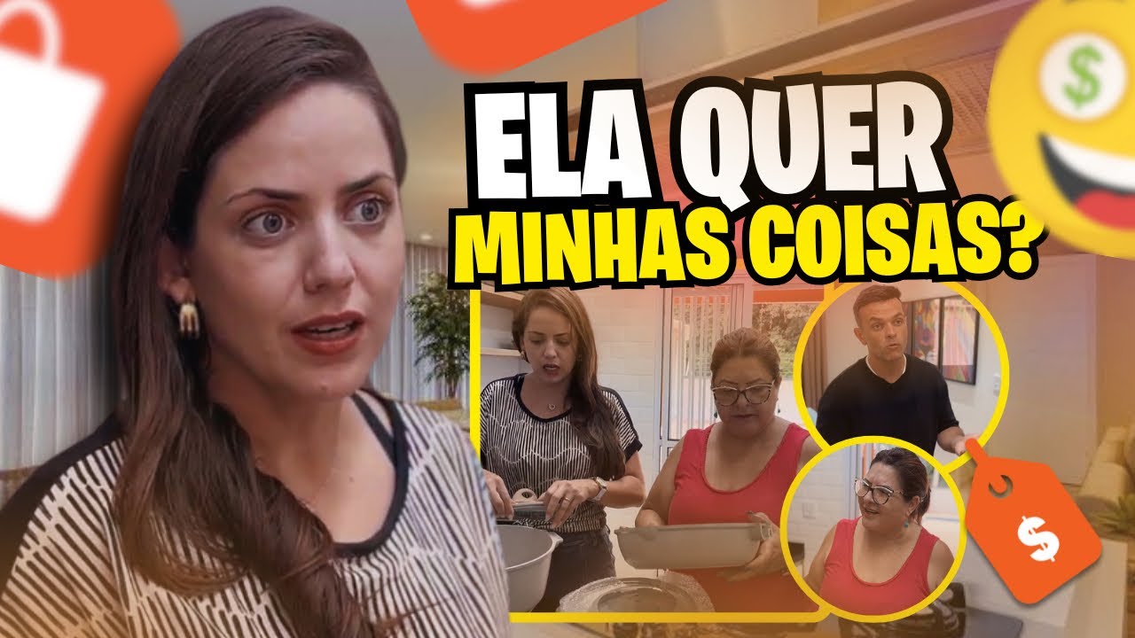 Minha sogra chega na minha casa querendo minha coisas e meu marido entrega de bandeja!