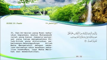35 | Fatir | Sa`d Al-Ghamidy | Meshary Rashied Al-Afasy | Saber `Abdul-Hakam | سورة فاطر