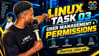 Linux Task 03: User Management, File Permissions & Log Analysis | Practical Cybersecurity Lab