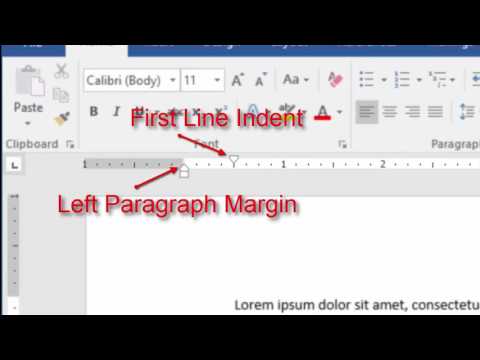 4. Setting Paragraph Spacing or Indent