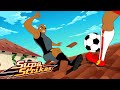 Supa Strikas | A Ilha de Nenhum Homem | Episódios Completos | Desenhos Animados de Futebol