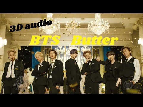 BTS Butter 【3DAUDIO＋bass boosted】立体音響