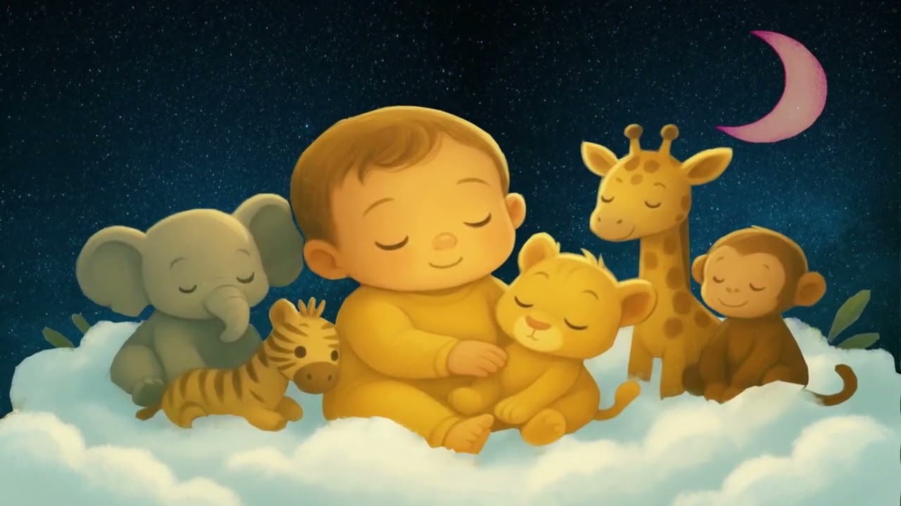 Circle of LifeBaby Sleeping with Cute Animals 🌙 | Calm Lullaby Animation for Deep Sleep