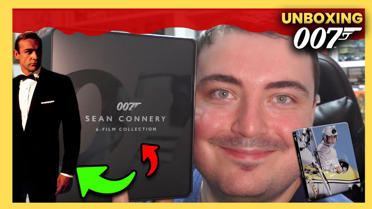 UNBOXING the SEAN CONNERY 4K STEELBOOK Collection | James Bond in STUNNING 4K Ultra HD!