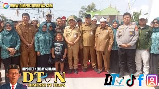 Jembatan H. Yahya Desa Kertaraharja Kec. Pedes Di Resmikan Oleh Bupati Karawang.