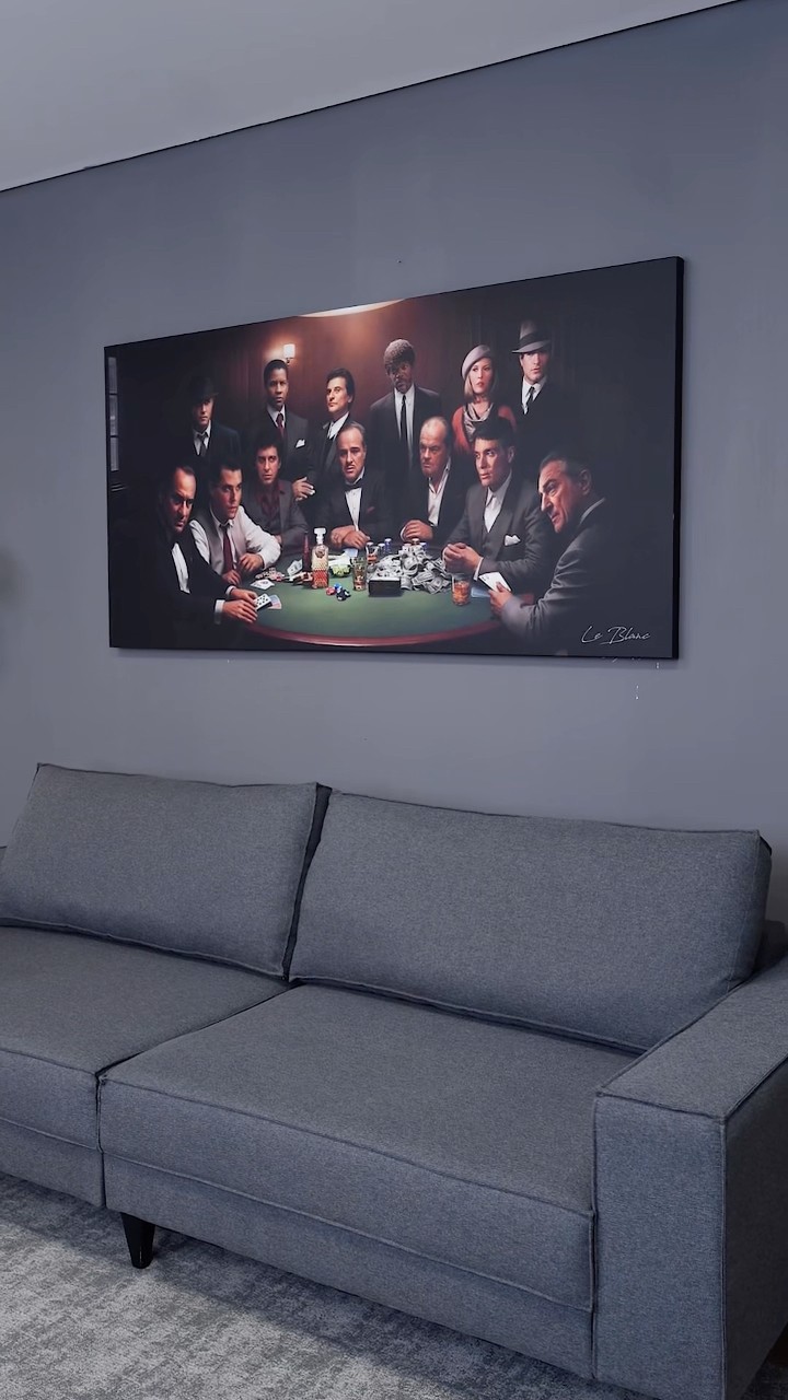 Vídeo de Quadro Clube dos Gangsters LegnArt