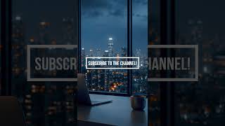 Urban Calm Jazz— Jazz BGM for Deep Work &amp; Late Night Coding #shorts