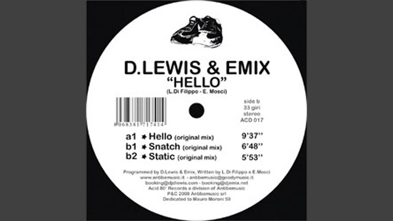 Guarda Hello (Original Mix) su YouTube Guarda Hello (Original Mix) su YouTube