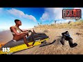 VEGETTA me ATROPELLA con una MOTO - RUST - Gameplay español