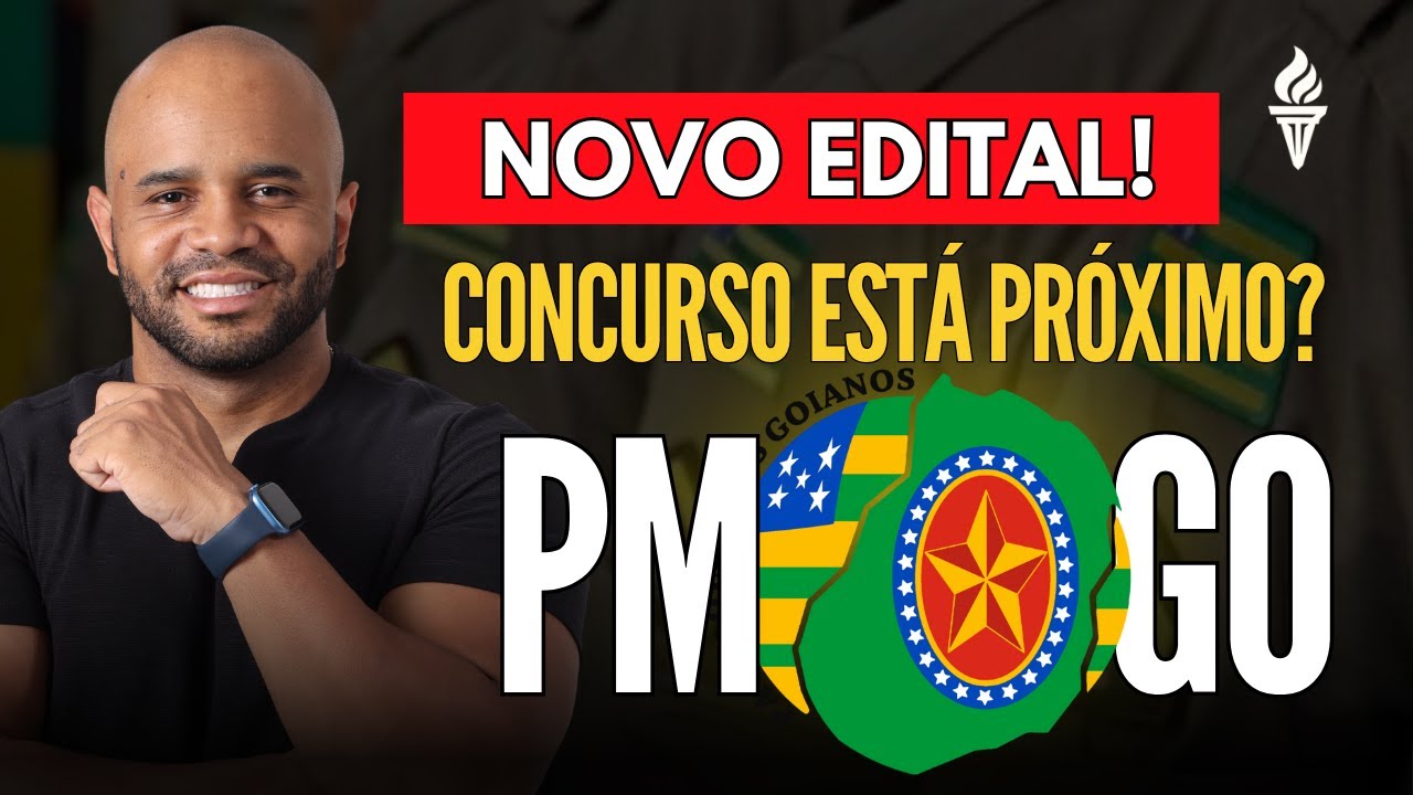 ⚠️Concurso PMGO Em Breve: Entenda O Porquê Começar a Estudar HOJE!