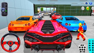 New Red Luxury Lamborghini in Super Car Showroom 🚗✨ 3D Driving Class 2025 🎮 Android & iOS Gameplay screenshot 1
